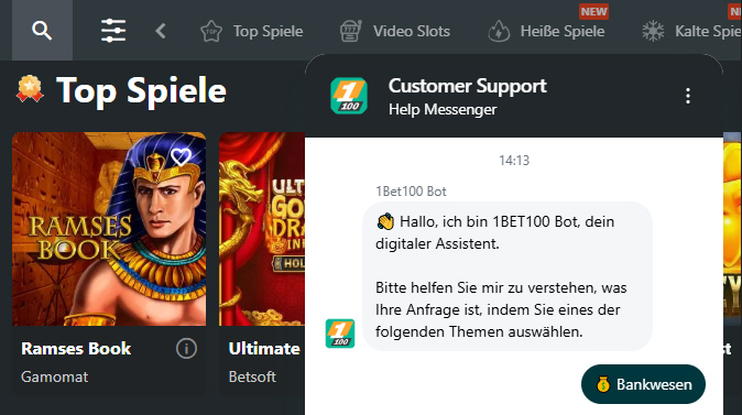 1bet-kundendienst-live-chat
