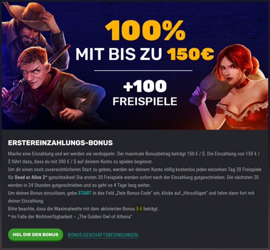 🚨 Bei Betamo wird gleich bei den Bonus Informationen die Maximalwette mit 5 € bei aktiviertem Bonus angegeben