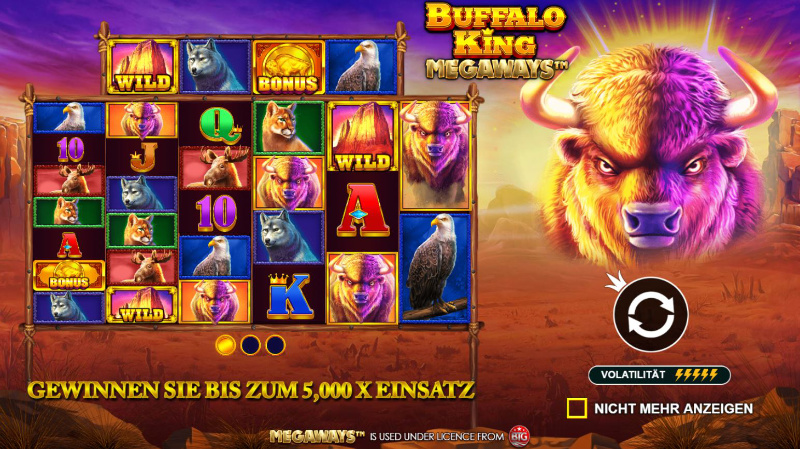 Buffalo-king-megaways-spielen