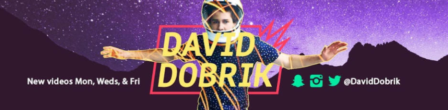 ©youtube.com/DavidDobrik | Youtube ist immer noch der größte Kanal von David Dobrik. Hier folgen ihm über 17 Millionen Menschen.