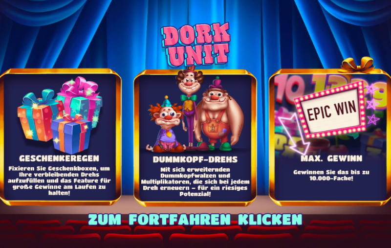 Dork-Unit-spielen