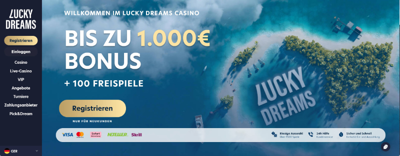 LuckyDreams-webseite
