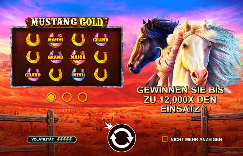 Mustang-Gold-spielen