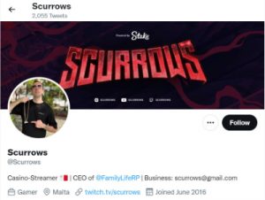 Scurrows Twitter