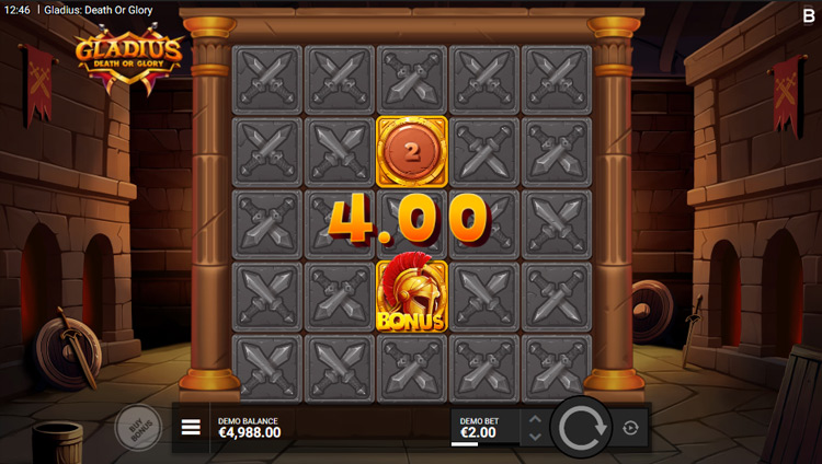 Backseat Gaming Gladius: Death or Glory - Coin Win
