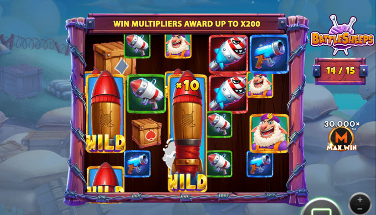 Battlesheeps Slot Expanding Wild