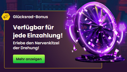 Bizzo Casino Glücksrad Bonus
