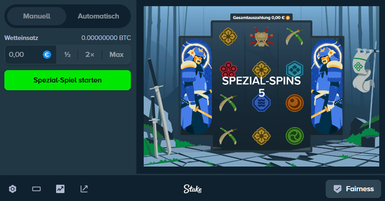 Blue Samurai Spezial Spiel starten
