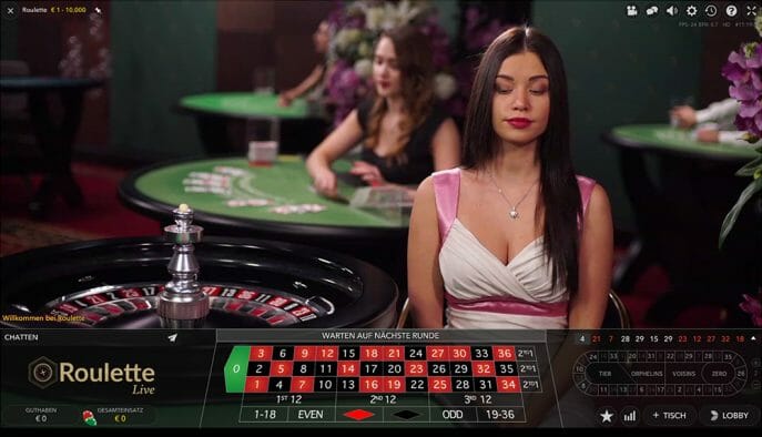 Casino Euro Live Roulette