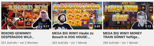 Vorschau CasinoTest24s Youtube Videos