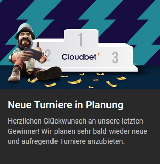 Cloudbet Casino Turniere