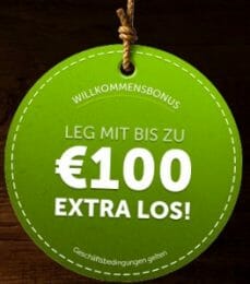 Come On 100 Euro extra
