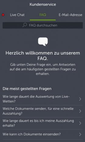 ComeOn FAQ