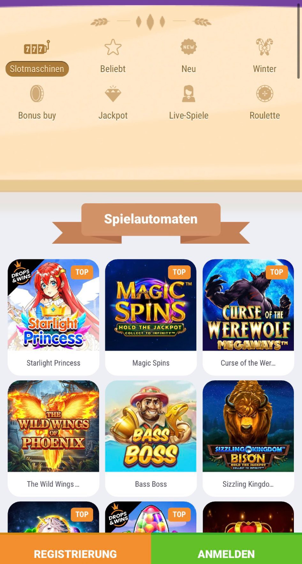 cookie app spielautomaten