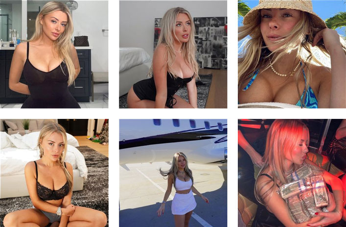 ©instagram.com/corinnakopf | Die Casino Streamerin weiß sich in Szene zu setzen. Und nicht nur das. Wie man auf Instagram sehen kann scheint sie ihre Reize auch in bare Münze umwandeln zu können.