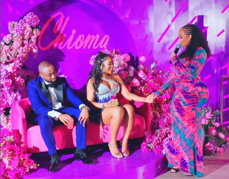 Davido und Chioma anlässlich ihres 30sten Geburtstags