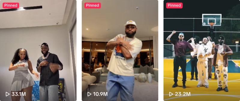 Tanzen mit Davido auf TikTok