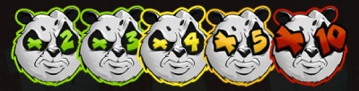 Eye of the Panda Wild-Multiplikatoren