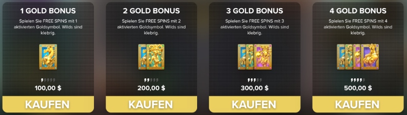Golden Boy Bonus Buy Funktion