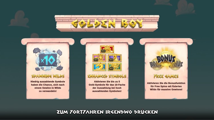 Golden Boy Vorschau Bonus Features