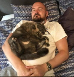 Jarttu84 mit seiner Katze