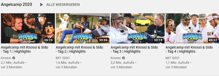 TheRealKnossi Angelcamp Youtube