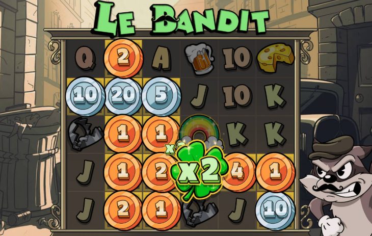 le bandit rainbow feature