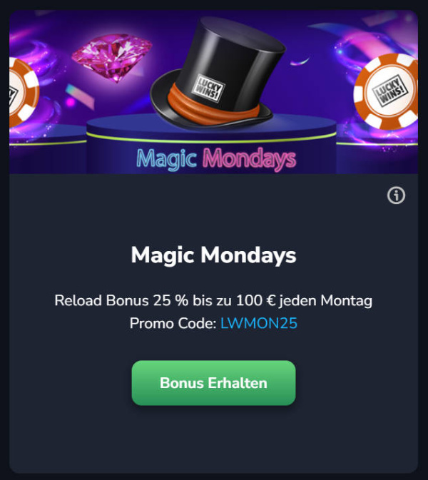 luckywins montag