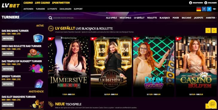 LVBet Live Casino