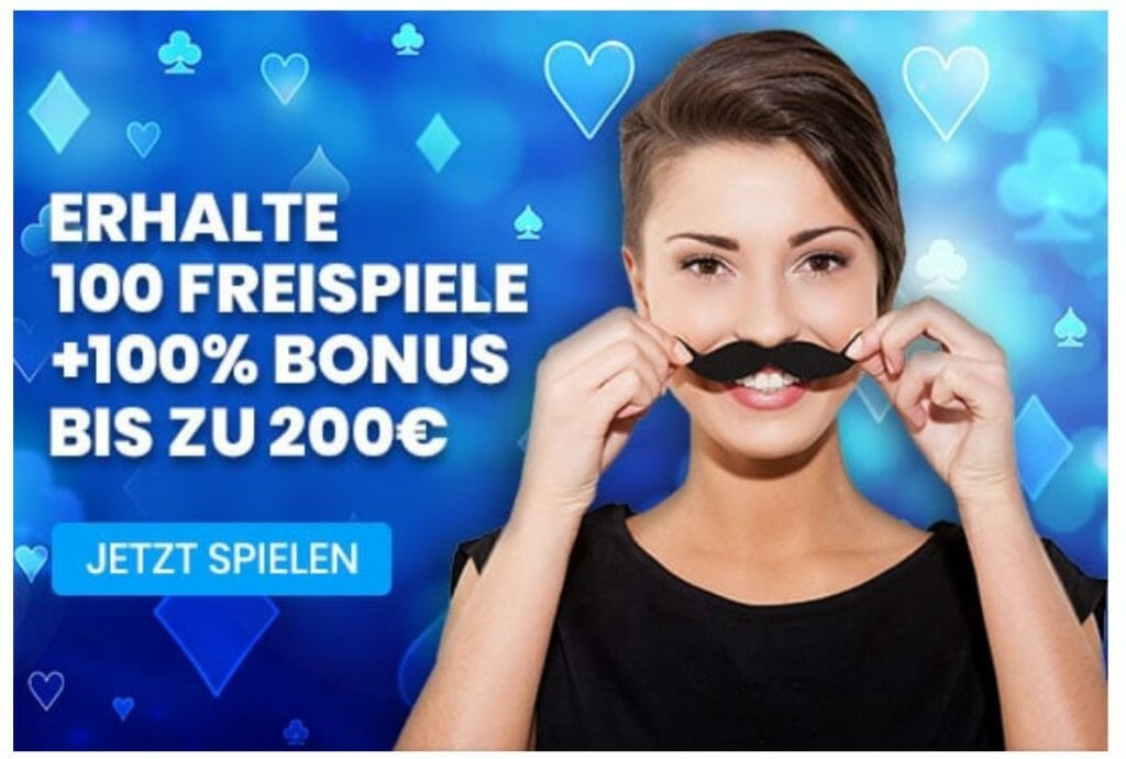 Neue Kunden dürfen sich bei Mr Play über einen 100% Bonus und 20 Freispiele freuen