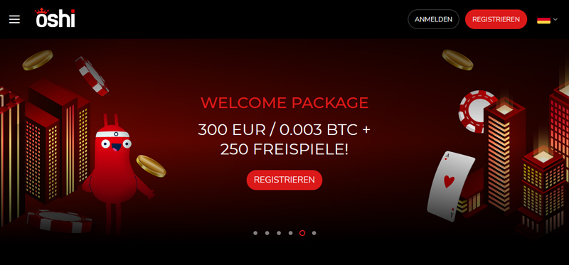 oshi-casino-startseite