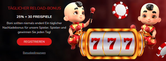 oshi-casino-taeglicher-reload-bonus