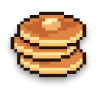 Pixel Cafe Symbol Pancakes