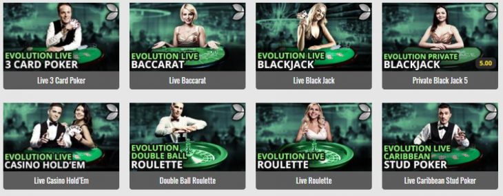 Platinum Play Live Casino