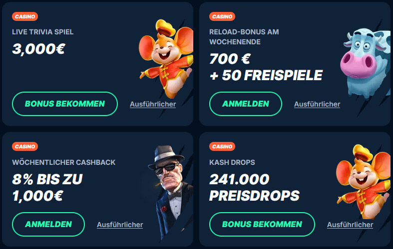 playzilla-casino-aktionen