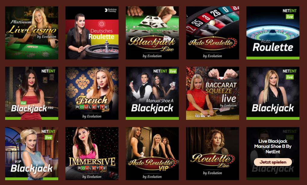 m Queen Vegas Live Casino finden Sie die beliebtesten Spiele der renommiertesten Software Provider.