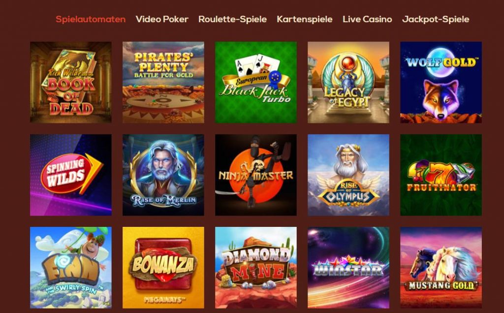 Im Queen Vegas Casino stehen Ihnen sogar die beliebten Merkur Spiele zur Verfügung
