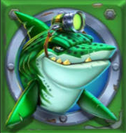 razor returns green shark