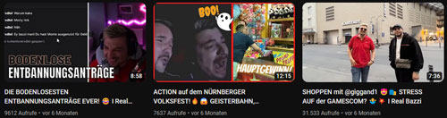 ©youtube.com/@RealBazzi | Aktuell ist auf dem Youtube Kanal von RealBazzi leider nicht mehr viel Aktion. Die veröffentlichten Videos sind viele Monate alt.