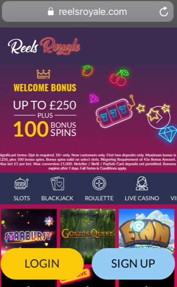 Reels Royale App