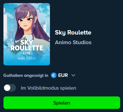 Sky Roulette spielen