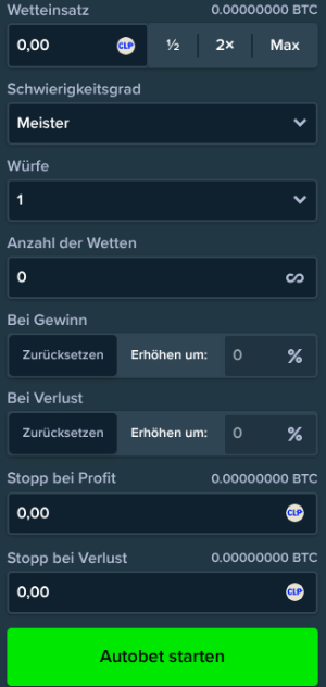 Snakes Krypto Spiel Autobet Funktion Vorschau