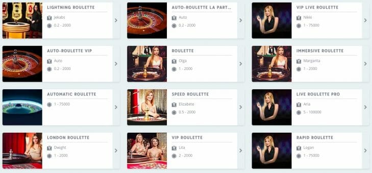 Speedy Casino Live Roulette