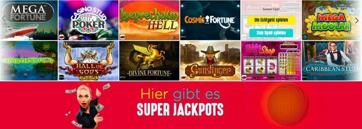 Spinit Jackpot Spiele