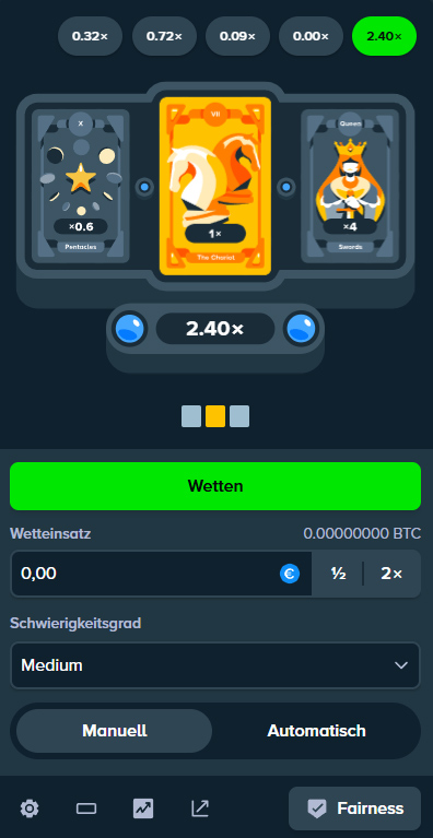 Stake Tarot mobil spielen