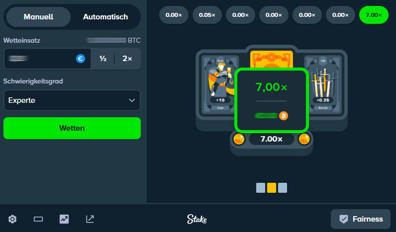 Stake Tarot Level Experte