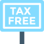 tax free icon
