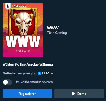 WWW Wild West Wins Slot Demo