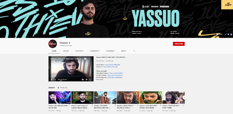 yassuo-youtube