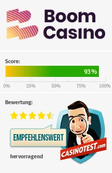 Boom casino bonus ohne einzahlung